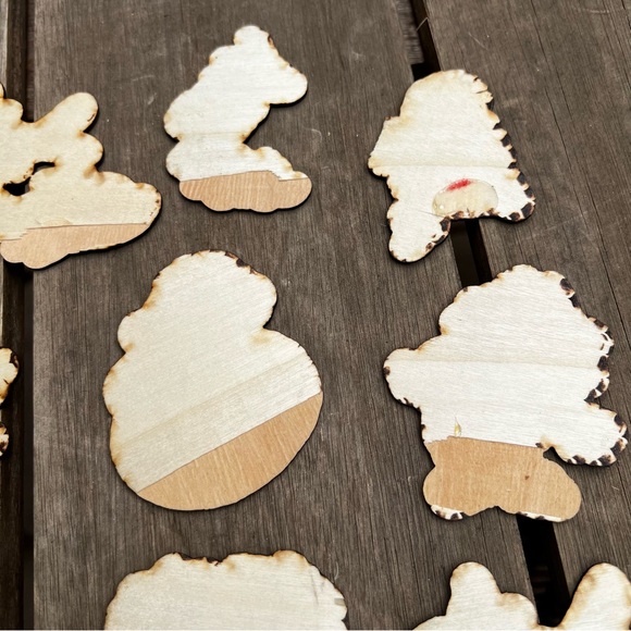 Dr Seuss Pyrography Wood Burning Small Decor Pieces Set of 9 - Picture 8 of 10